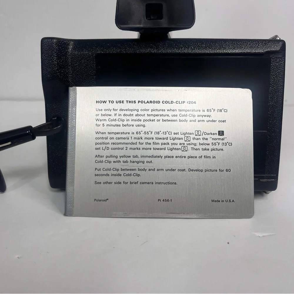 vintage polaroid super shooter instant land camera‎ 1975-1977 strap